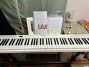 特伦斯折叠钢琴88键便携式电钢琴成人儿童电子琴重力度键盘V30pro钢琴 时尚白+专用琴包+Z琴架 实拍图