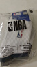 NBA袜子男士秋冬运动袜抗菌防臭消臭吸汗无骨棉袜跑步中筒篮球袜3双 实拍图