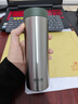 哈尔斯（HAERS） 哈尔斯保温杯350ml男女学生不锈钢真空办公杯车载直身杯免费刻字 本色（316不锈钢）350ml 实拍图