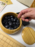 妙记围棋五子棋套装楠竹棋盘楠竹棋罐仿玉棋子中国象棋三合一套装8066 实拍图