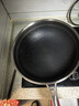 康巴赫新款炒锅不粘锅316L不锈钢炒菜锅32cm双面蜂窝平底电磁炉通用 实拍图