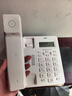 得力（deli）电话机座机 固定电话 办公家用 来去电查询 可接分机 13606白 实拍图