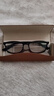 普莱斯（pulais）老花镜男士女士德国进口高清晰防蓝光正品老花眼镜8092 黑色350度 实拍图