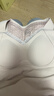 婷美100%绵羊毛填充保暖背心女带胸垫免穿文胸秋冬加绒无痕打底内衣 实拍图