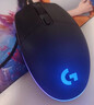 罗技（G）G102第二代游戏鼠标 RGB流光灯效鼠标 轻量化  游戏级8000DPI传感器 黑色 200-8000DPI 实拍图