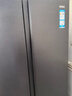 海尔（Haier）盛宴618L对开门冰箱黑金净化一级能效风冷无霜超大容量蓝色BCD-618WGHSSEDBL国家补贴 实拍图