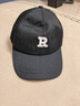 【热巴同款】加大棒球帽帽子男女大头围显脸小春夏字母百搭棒球帽 刺绣款-黑色 实拍图