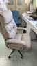 顾全电脑椅老板椅160°可躺 舒适办公椅人体工学椅大班椅C570金咖纤 实拍图