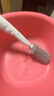 十月结晶婴儿奶瓶刷 宝宝杯刷吸管刷硅胶奶瓶刷套装玛雅灰 实拍图
