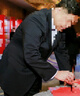 雅戈尔（YOUNGOR）西服男士050款上衣秋冬青年男套西上衣羊毛面料经典西服 藏青 3XL 190/112A 实拍图