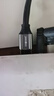 秋叶原（CHOSEAL）超六类网线 CAT6A类双屏蔽纯铜8芯双绞线 工程级万兆网络连接线 电脑宽带成品跳线 1米 QS567A 实拍图