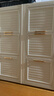 纳份爱儿童衣柜加高简易成人大衣橱家用轻奢收纳柜储物箱塑料折叠免安装 92面宽3层【1大衣柜9开门】 90面宽以上快递顺丰上门 实拍图