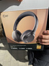 iKF T1 Max 主动降噪头戴式无线蓝牙耳机2026新款蓝牙6.0超长续航有线无线游戏低延迟电竞耳机雅典黑 实拍图
