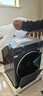 海尔（Haier）【26年新品小红花系列58E】11公斤滚筒洗衣机带烘干洗烘一体全自动大容量 超薄机身一级能国家补贴 11公斤+1.2洗净比+羽绒毛毯洗+空气洗 洗烘一体 实拍图