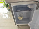 日普（RIPU）小冰箱迷你小型双门家用一级能效宿舍出租房办公室节能省电冷藏冷冻电冰箱 【年销百万】48升银色【3天不到1度电】 实拍图