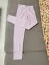 罗蒙儿童保暖裤男女童加绒打底裤校园服饰神器棉裤冬季 女童紫色150 实拍图