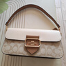 蔻驰（COACH）【品牌直供】女士MORGAN中号手提腋下包拼色CR332新年情人节礼物 实拍图