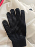 匹克冬季保暖手套防寒针织毛线手套户外骑行电动车防滑可触屏棉手套黑 实拍图
