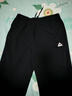 匹克针织运动裤男夏季跑步针织长裤休闲裤运动服男直筒裤束脚裤子 黑色 【秋冬加绒直筒裤】 L (175) 实拍图
