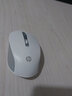 惠普（HP）S1000C升级款 无线2.4G轻音办公鼠标 TypeC充电 USB接口无线鼠标即插即用 白色 实拍图