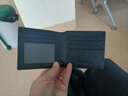 稻草人男士钱包短款商务头层牛皮横款两折票夹多卡位钱夹情人节礼物 实拍图