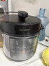 九阳电压力锅0涂层6L升大容量家用高压锅电饭煲双胆压力煲智能炖肉汤多功能预约2-10人用叠胆易收纳 【0涂层钢釜+铜匠厚釜】60C95- 6L 实拍图