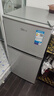 美的（Midea）112L两门小冰箱灰色双温小冰箱迷你家用宿舍租房灵活摆放节能低音深冷速冻 BCD-112CM 实拍图