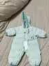 巴拉巴拉童装婴儿羽绒服连体衣宝宝冬装加厚保暖哈衣爬服萌趣造型 绿色恐龙-白鸭绒 66 cm-充绒量63g起 实拍图