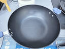 炊大皇炒锅不粘锅易洁少油烟平底炒菜锅煎锅34cm磁炉通用深蓝SL34CG 实拍图