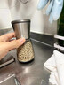 家の物语（KATEI STORY）胡椒研磨器手动海盐花椒粒研磨瓶黑白胡椒粉磨粉神器调料罐现磨 【304不锈钢矮款】180ML 实拍图