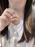 老凤祥十二生肖银项链女士玉髓平安扣吊坠实用生日520送女朋友礼物老婆 生肖守护*萌马 【送老婆/女友】生肖平安扣*老凤祥礼盒 实拍图
