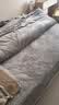MIDO HOUSE铭都床上用品全棉磨毛四件套纯棉秋冬季床单被套60支A类四件套220X240苍霞绿 实拍图