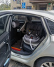 京东京造儿童安全座椅汽车0-6-12岁婴儿宝宝i-Safe双通风 商务舱pro典雅灰 实拍图