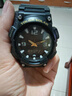卡西欧（CASIO）大众指针 太阳能防水数字双显夜光运动休闲男表 AQ-S810W-1BVDF 实拍图