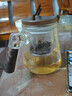 忆壶茶茶壶玻璃泡茶壶茶水分离壶飘逸杯泡茶杯懒人茶具办公功夫茶具 【透明】木璃飘逸壶600ml 实拍图