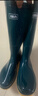 回力雨鞋女时尚户外下雨天防水雨靴水鞋耐磨胶鞋6813墨绿中筒38 实拍图