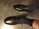 强人商务正装鞋男际华3515品质头层牛皮单皮鞋 15三接头皮鞋 黑色 40 实拍图