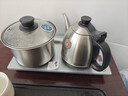 金灶（KAMJOVE）涌泉式底部全自动上水电热水壶 0.9L烧水壶 恒温电茶壶烧水茶具 茶台烧水壶一体H-K9 实拍图