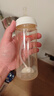 贝亲（Pigeon）自然离乳PPSU重力球吸管奶瓶双把手330ml12月+(附带奶嘴12月*2支) 实拍图