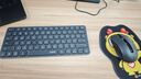 雷柏（Rapoo）9050S 78键无线/蓝牙多模键鼠套装 刀锋超薄便携无线鼠标键盘锂电池 支持Windows/MacOS系统 深灰 实拍图