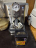 德龙（Delonghi）咖啡机 意式半自动家用15Bar泵压专业压力计 美式咖啡 快速加热技术 可调式奶泡 金属机身EM450.M 银色 小巧机身 稳定压力 定制杯量 自动关机 实拍图