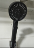 四季沐歌（MICOE）黑色增压淋浴花洒喷头套装 浴室淋浴头花洒手持花洒三件套HS125 实拍图