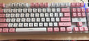 银雕(YINDIAO) K500键盘彩包升级版 机械手感 游戏背光电竞办公 USB外接 全尺寸 白粉双拼混光有线键盘 实拍图