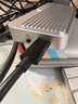 阿卡西斯（acasis）80Gbps硬盘盒兼容雷电5/4 USB4 M.2 NVMe移动硬盘盒适用Mac mini M4电脑SSD扩容TB501Pro银 实拍图