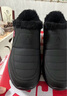 足力健老人鞋加绒中老年棉鞋子男款防寒保暖雪地靴冬季男鞋 8689K黑色42 实拍图