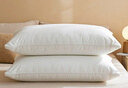 水星家纺枕头枕芯酒店枕头护颈枕头芯家用单个纯棉抗菌可水洗中枕48x74cm 实拍图