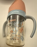 贝亲（Pigeon）PPSU双把手防胀气奶瓶240ml 丛林小兔 M号奶嘴 3月+ AA218 实拍图