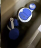 海立马桶水箱配件老式抽水坐便器厕所蹲坑ABS进水阀20-32cm通用SJ02蓝 实拍图