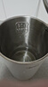 美的（Midea）电热水壶家用烧水壶年货泡茶0涂层食品级304不锈钢自动断电双层防烫全钢无缝1.5L大容量 MK-HJ1566 实拍图