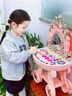 DALYKATE德国品牌儿童美妆化妆品套装专用玩具3-4-6-10岁小女孩化妆盒礼物 超大化妆城堡化妆台 实拍图